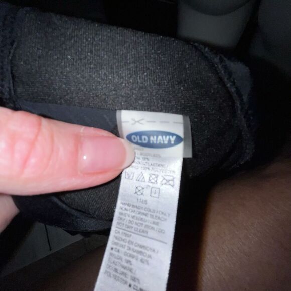 Old Navy bikini black top with floral bottom Sm bottom Med top - Picture 9 of 10